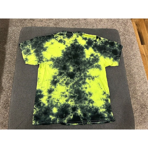 Sublime Skeleton Green Black Tie-Dye T-Shirt Size Medium - Picture 4 of 6
